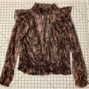 NWOT Blended Women’s Medium Long Sleeve Blouse